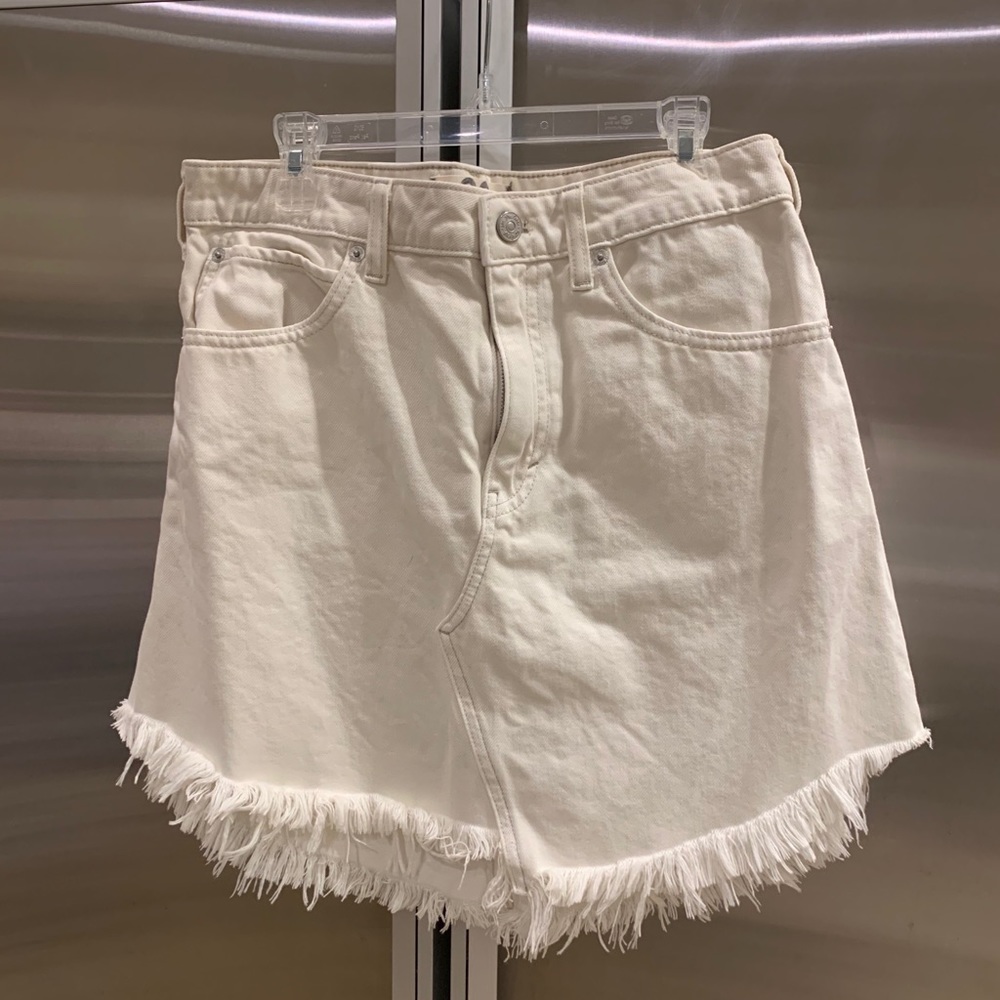Bailey denim mini skirt